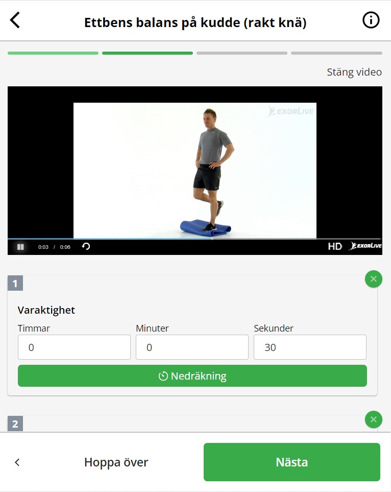 Individuellt träningsprogram